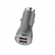 Автомобильное ЗУ LDNIO C407Q + кабель USB Type-C 