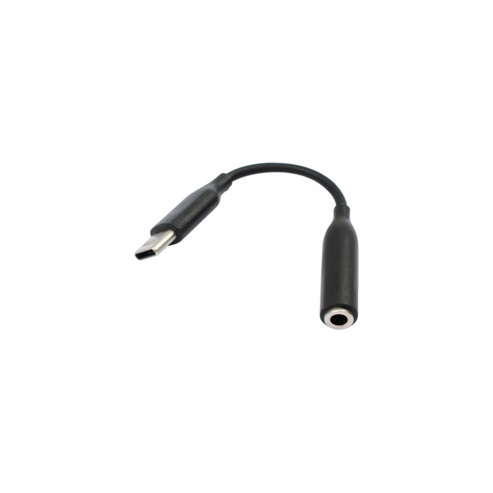 Адаптер Vixion AD26 Jack 3.5 - Type-C, черный