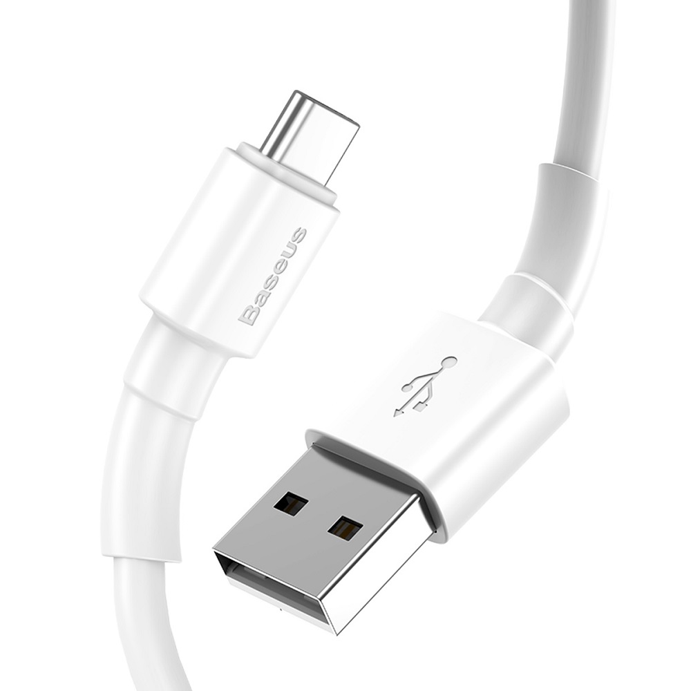 Кабель Baseus CATSW-02 Mini White Cable Type-C 