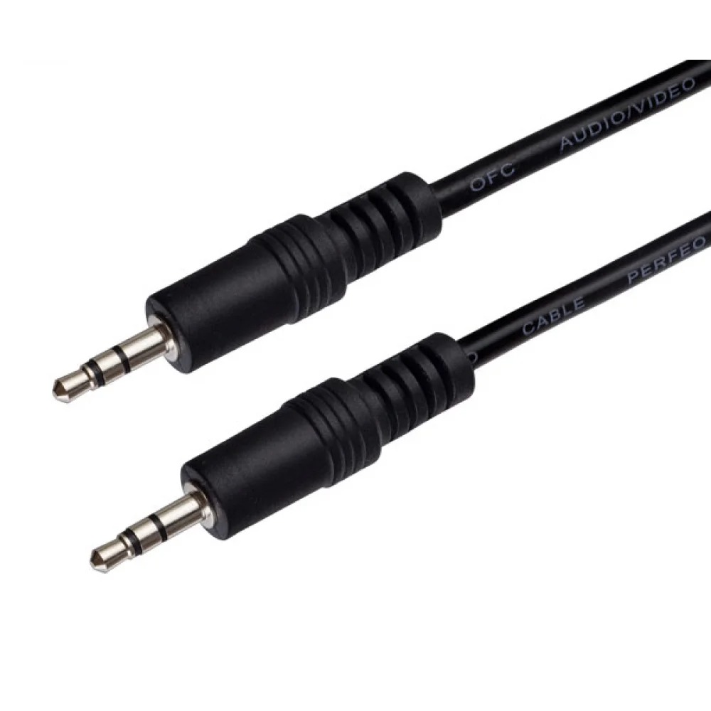 Аудиокабель Perfeo J2102 Jack 3.5 мм вилка - Jack 3.5 мм вилка (1.5 м) 