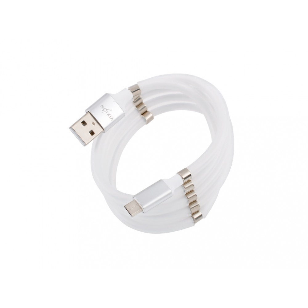 Кабель Vixion K21m Micro USB (1 м), белый