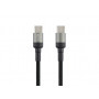 Кабель Vixion K22c USB Type-C - Type-C (1 м) черный