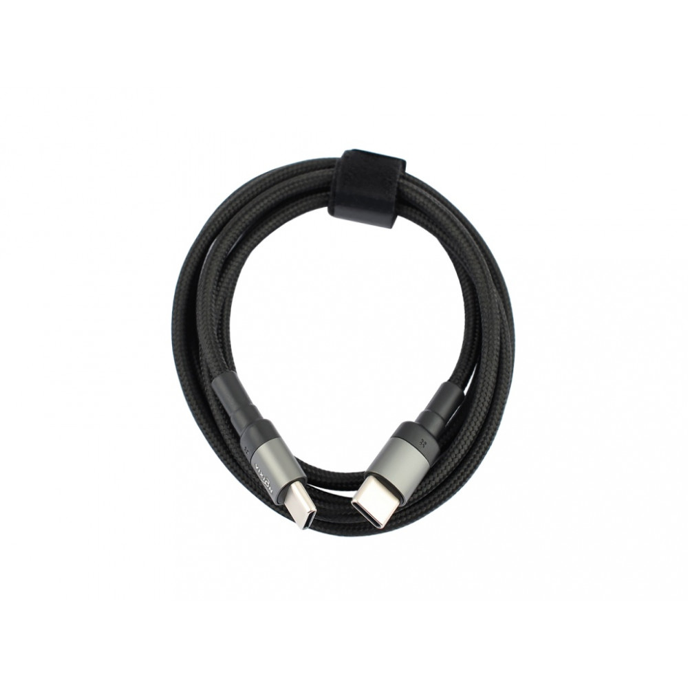 Кабель Vixion K22c USB Type-C - Type-C (1 м) черный