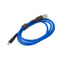 Кабель Vixion Pro VX-07m Micro-USB (1 м), синий