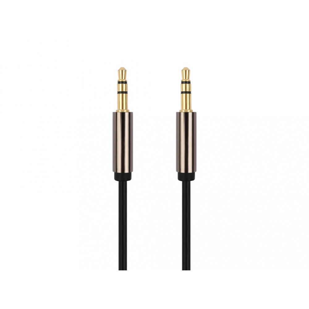 Кабель Vixion Y-15 Jack 3.5 мм вилка - Jack 3.5 мм вилка (2 м) черный