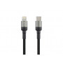 Кабель для iPhone Vixion K22i Type-C - Lightning 8 pin (1м) черный