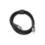 Кабель для iPhone Vixion K22i Type-C - Lightning 8 pin (1м) черный