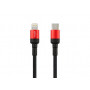 Кабель для iPhone Vixion K22i Type-C - Lightning 8 pin (1м) красный