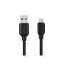 Кабель для iPhone Vixion K28i USB - Lightning 8 pin (1 м) черный