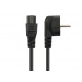 Кабель сетевой Vixion CAB59 EURO pin (m) - 3 pim (m) (1.5 м) черный 