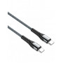 Кабель LDNIO LS101 USB Type-C - Type-C (1 м) серый