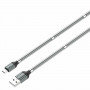 Кабель LDNIO LS491 Micro USB (1 м) Магнитная оплетка, серый 