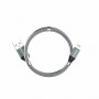Кабель LDNIO LS491 USB Lightning (1 м) Магнитная оплетка, серый 