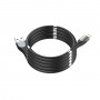 Кабель LDNIO LS511 USB Lightning (1 м) Магнитная оплетка, черный