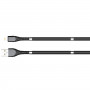 Кабель LDNIO LS511 USB Lightning (1 м) Магнитная оплетка, черный