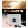 Адаптер Perfeo PF-VI-O010 micro USB - USB с OTG черный   