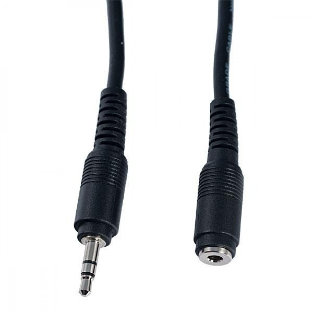 Аудиокабель VS R220 Jack 3.5 мм вилка - Jack 3.5 мм розетка (2 м) 