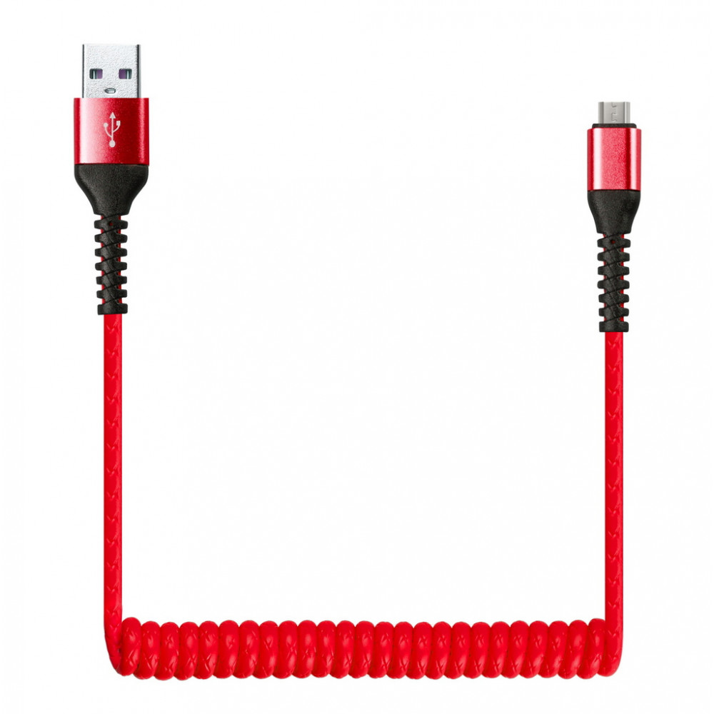 Дата - кабель Smartbuy USB - Micro USB (1 м) красный