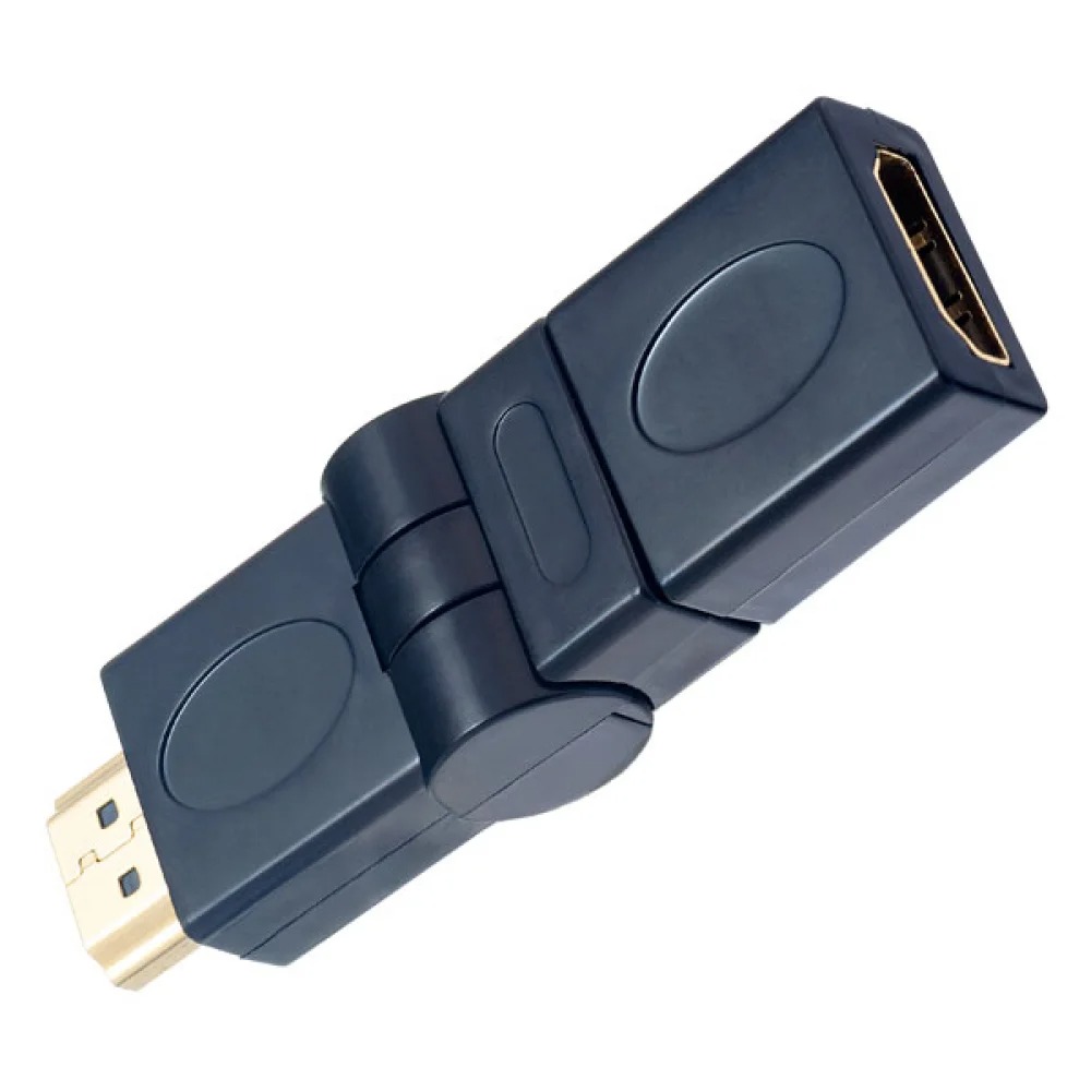 Переходник поворотный на 360°C Perfeo A7013 HDMI A вилка - HDMI A розетка 