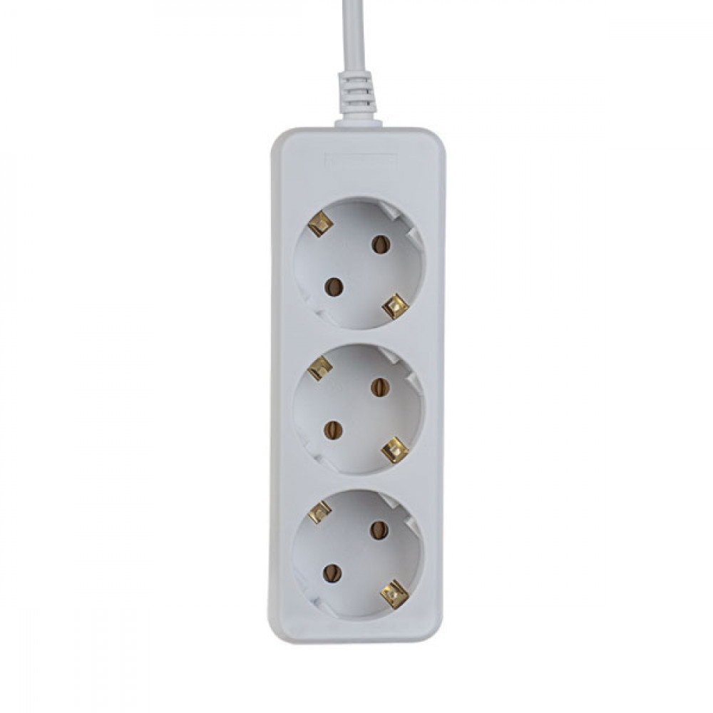 Удлинитель 3 гнезда Perfeo Powermate (1.5 м) с заземлением 
