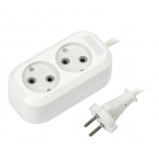 Удлинитель 2 гнезда Smartbuy SBE-10-2-02-N (2 м)