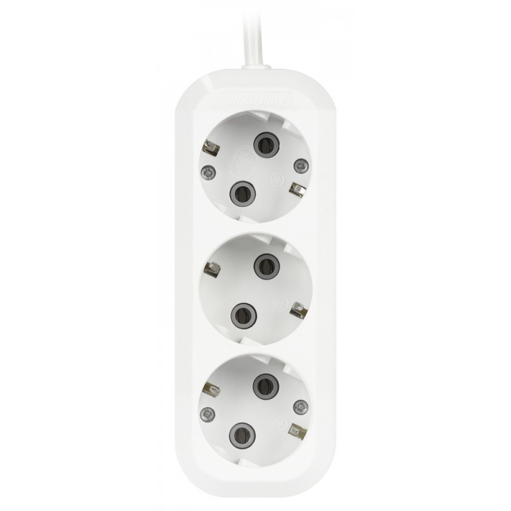 Удлинитель 3 гнезда Smartbuy SBE-16-3-05-Z (5 м) с заземлением