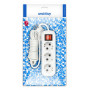 Удлинитель 3 гнезда Smartbuy SBE-16-3-03-ZS (3 м) с выключателем и заземлением