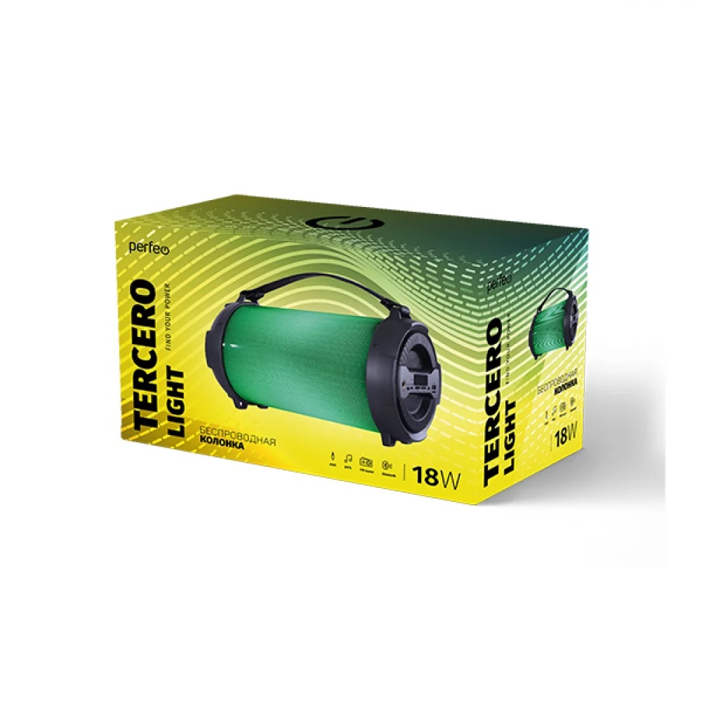 Беспроводная колонка Perfeo Tercero Light