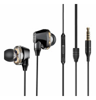 Проводные наушники Baseus Encok H10 Dual Moving-coil 