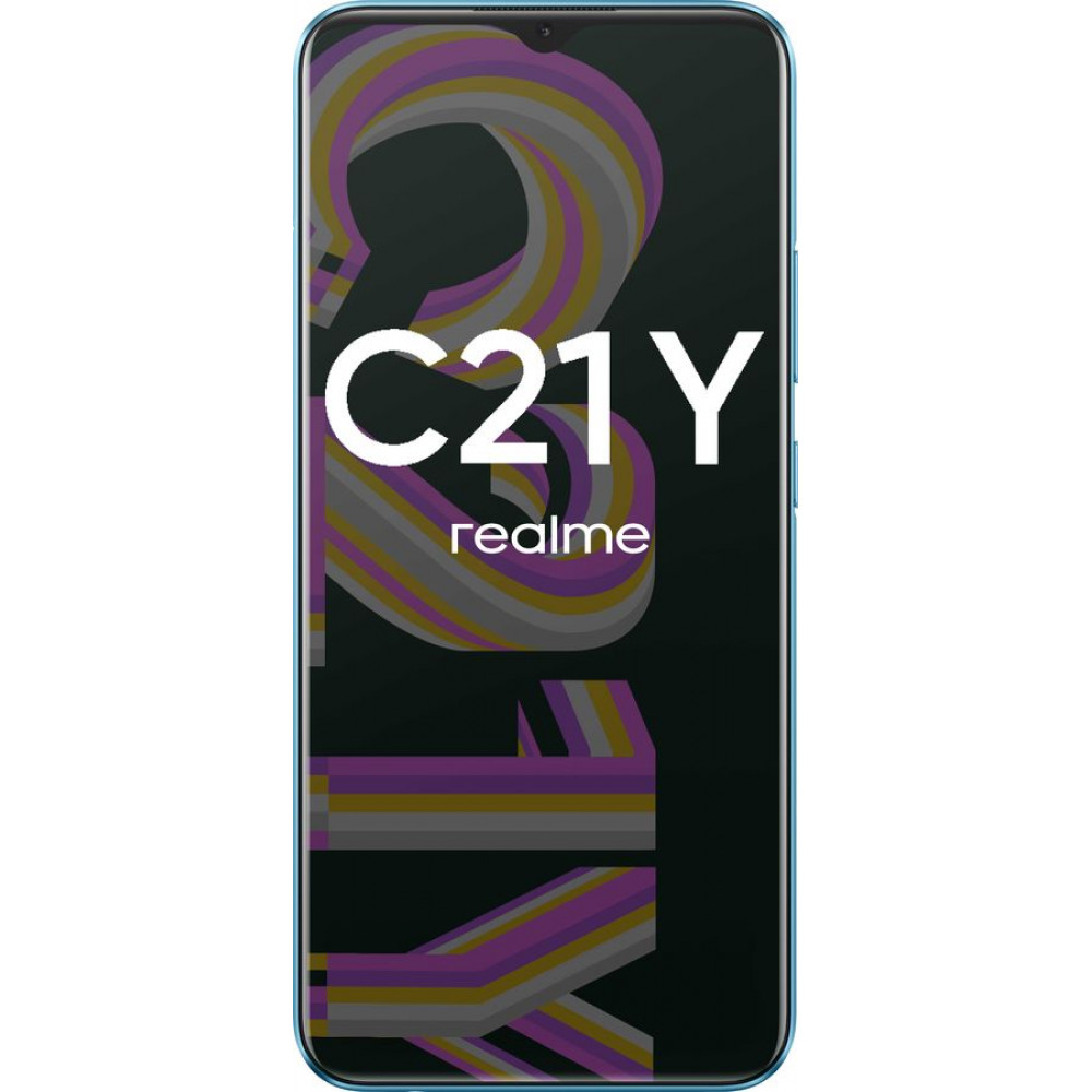 Смартфон Realme С21-Y 3/32 Гб голубой RU