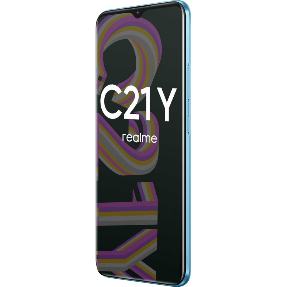 Смартфон Realme С21-Y 3/32 Гб голубой RU