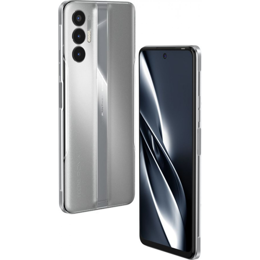 Смартфон Tecno Pova 3 6/128 Гб tech silver RU 