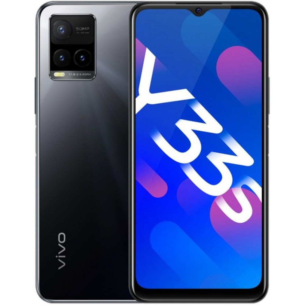 Смартфон Vivo Y33s 4/128 Гб черное зеркало RU