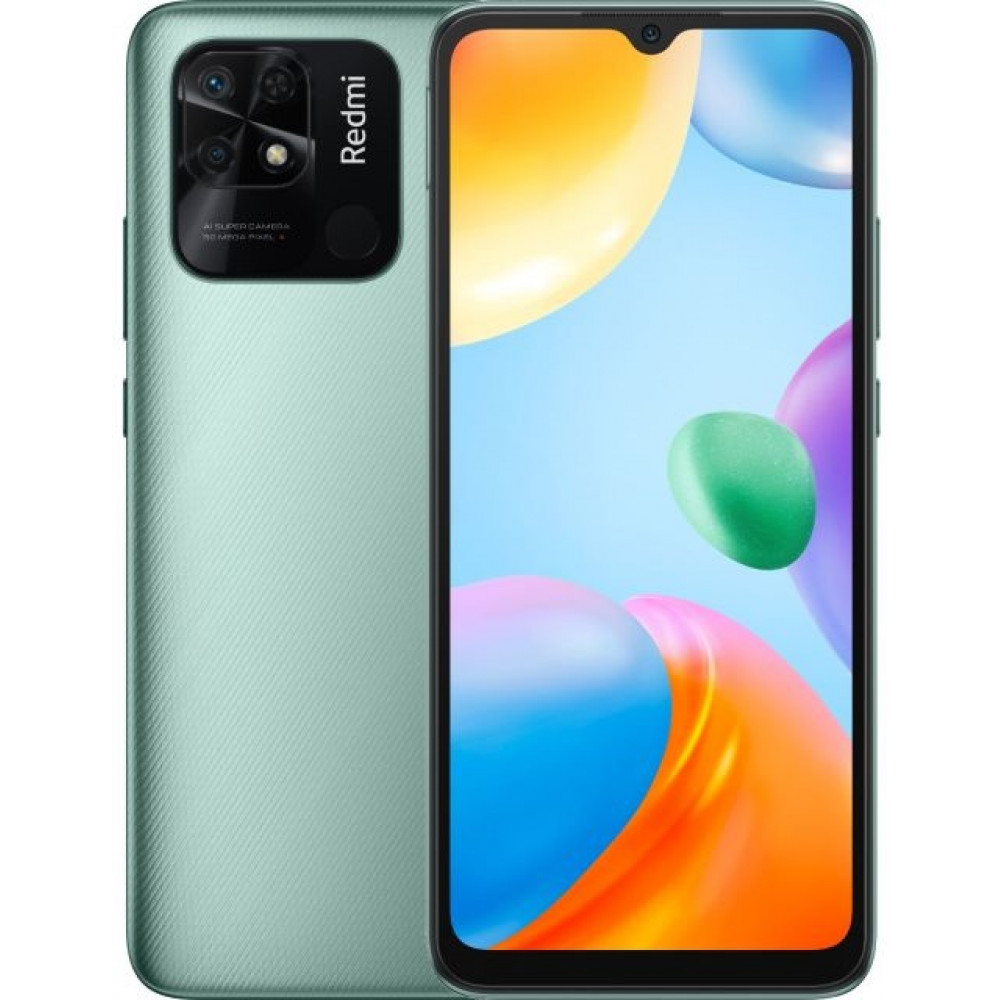 Смартфон Xiaomi Redmi 10C 4/64 Гб mint green RU  
