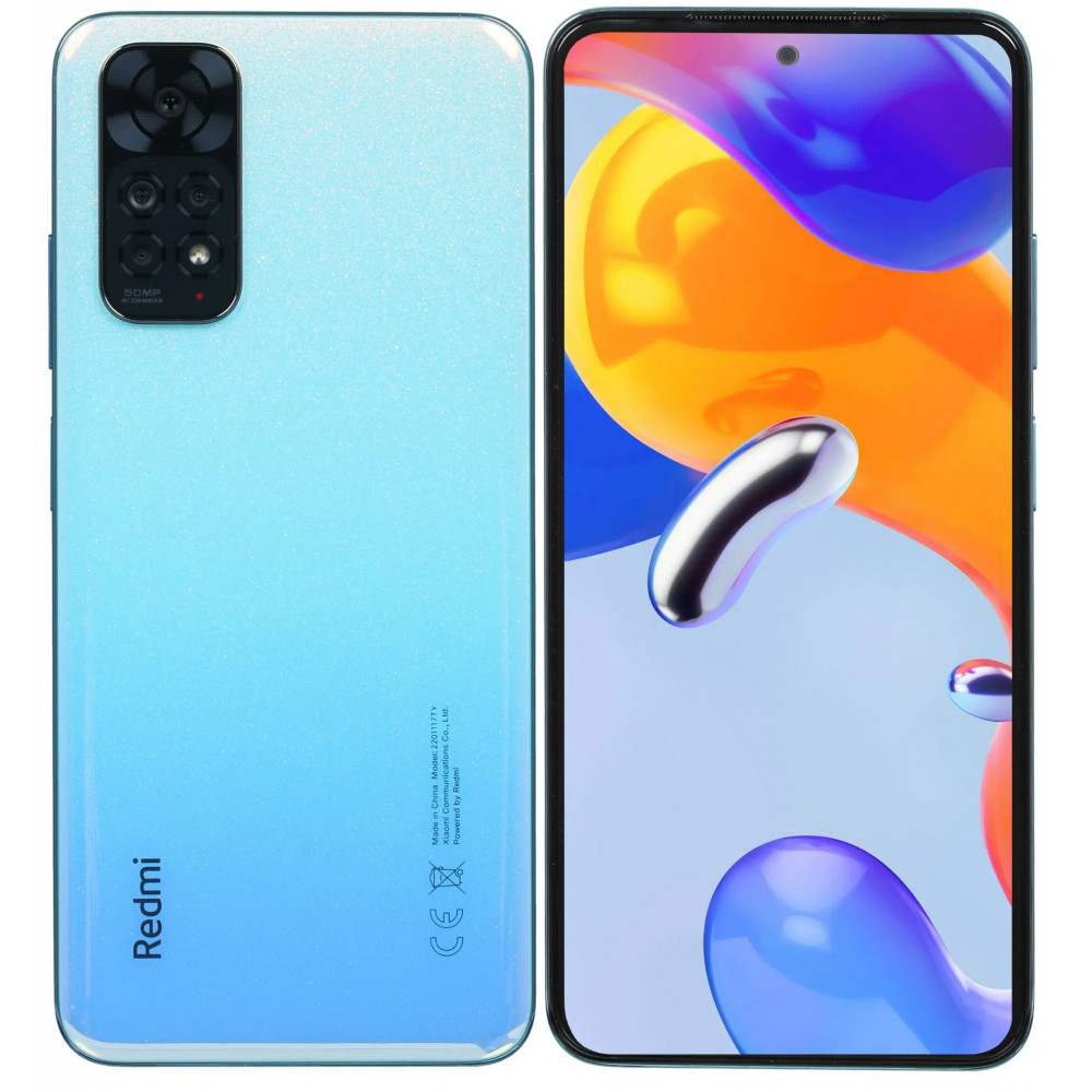 Смартфон Xiaomi Redmi Note 11 4/128 Гб star blue RU 
