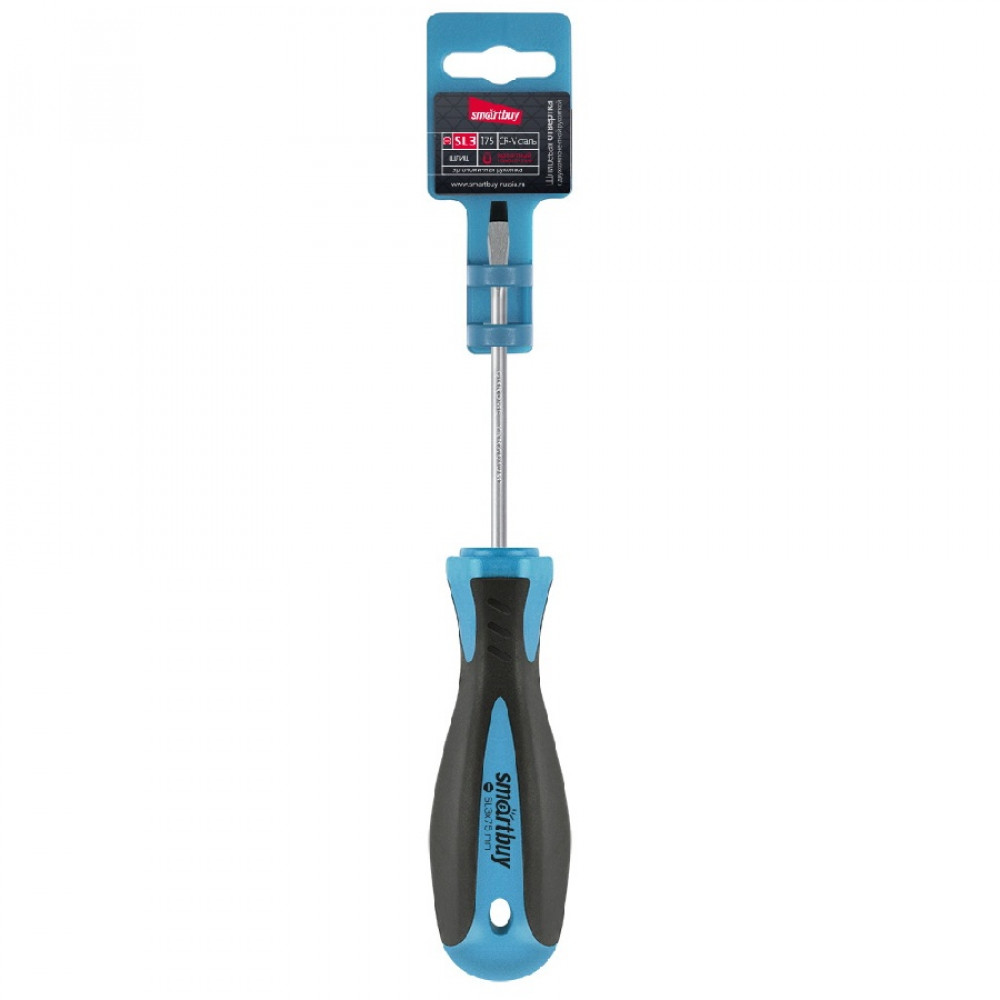 Отвертка шлицевая Smartbuy Tools SL3x75
