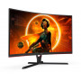 Монитор AOC Gaming C32G3AE 31.5" черный/красный 