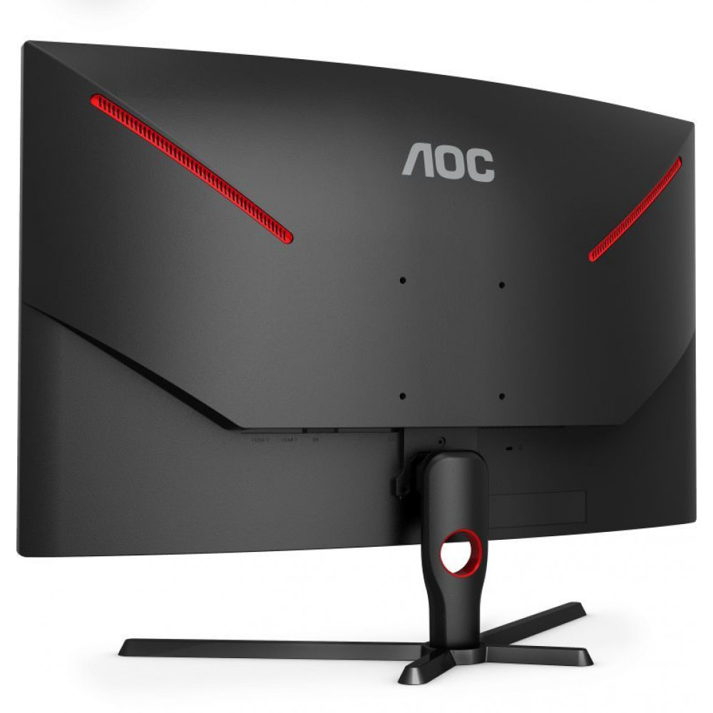 Монитор AOC Gaming C32G3AE 31.5" черный/красный 