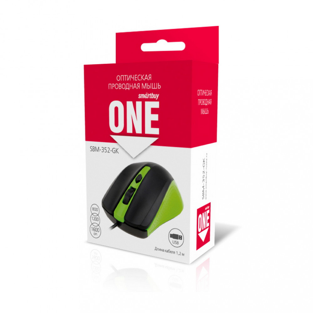 Мышь проводная Smartbuy One 352-GK