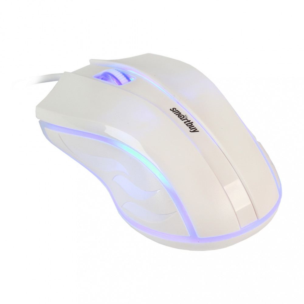 Мышь проводная Smartbuy One 338-W белая  