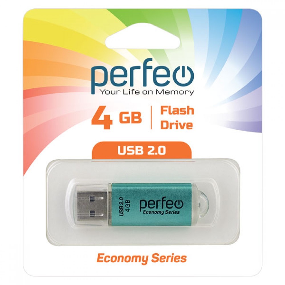 USB Flash накопитель Perfeo PF-E01G004ES 4 Гб Economy Series