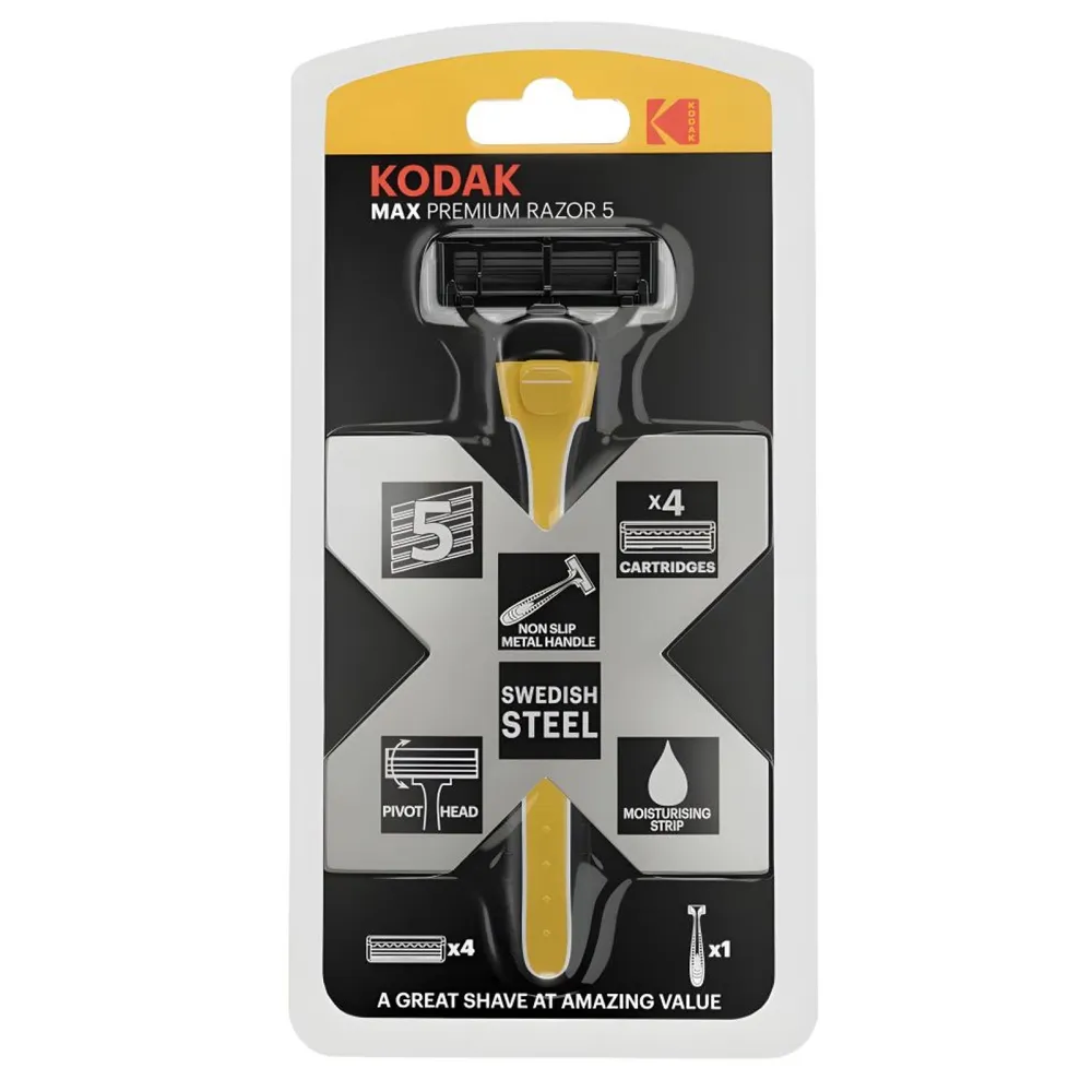 Станок Kodak MAX Prem Razor 5, желтый