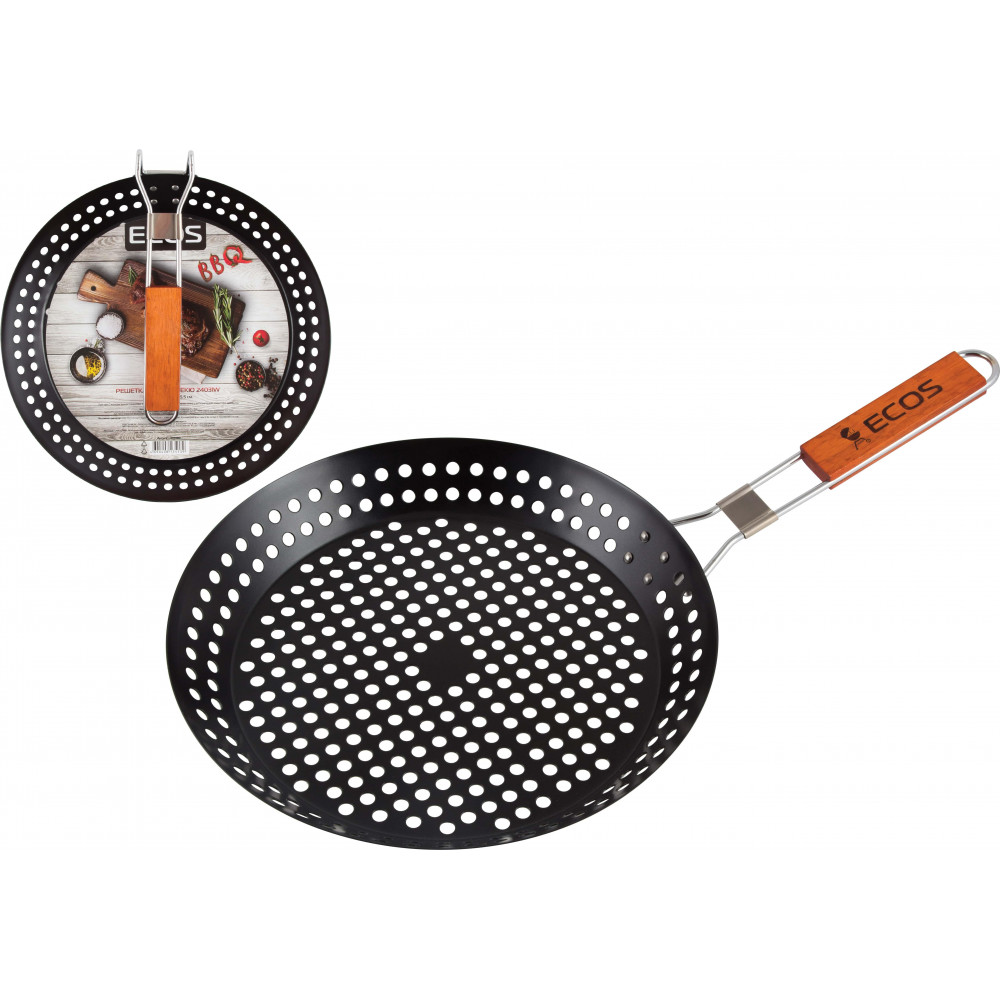 Решетка для гриля круглая Ecos 24031W (30 х 30 х 5 см)